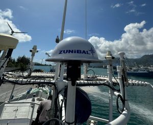 Sistema de comunicaciones satelitales Zunibal a bordo para pesca sostenible de atún