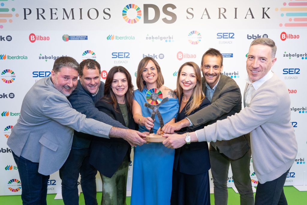 La innovación sostenible de Zunibal, reconocida por Cadena SER y BBK con el Premio ODS Planeta