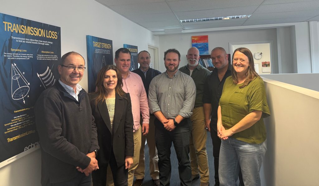Zunibal and Echoview teams celebrate the acquisition.